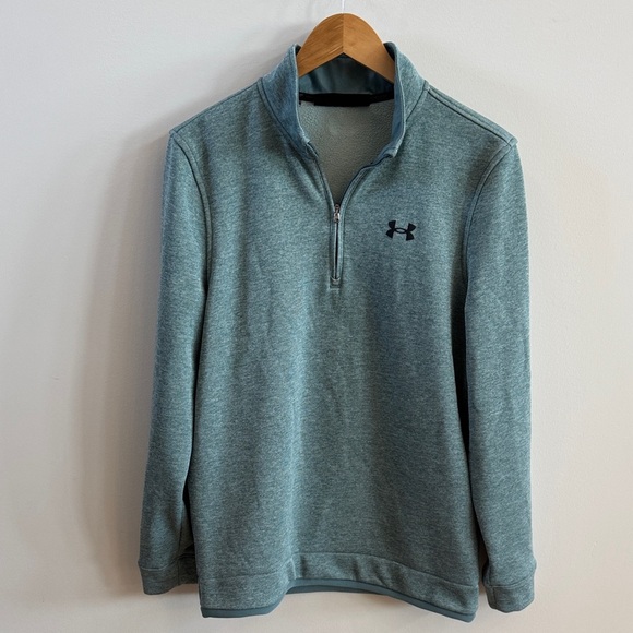 💙 Under Armour Women’s Golf Quarter-Zip Pullover – Teal
Size Medium (Loose Fit) - Picture 2 of 6